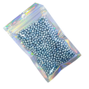 Perlas Azul Metálico 4mm