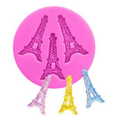 Molde Silicona Torre Eiffel Mini
